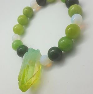 Gorgeous bohemian crystal beaded bracelet